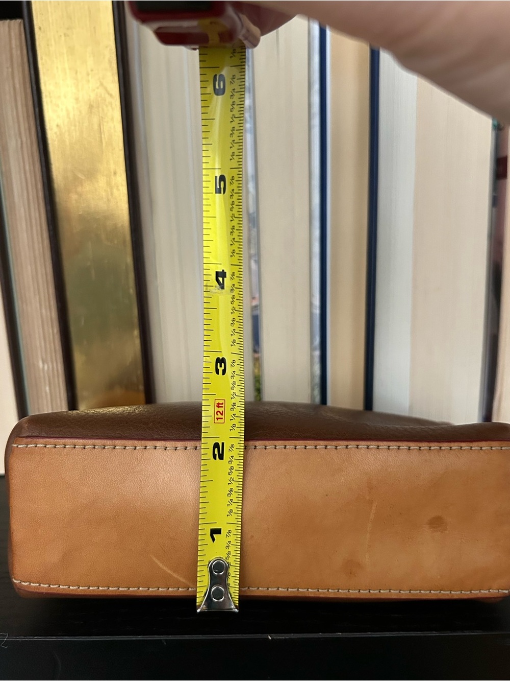 Dooney & Bourke Brown and Tan Cosmetics Bag - Picture 12 of 12